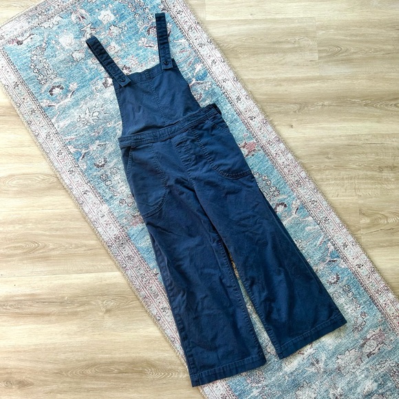 Patagonia Stand Up Cropped Overalls in Smolder Blue | Size 2 - Picture 2 of 6